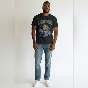 Lil Wayne Tha Carter III Album Cover Graphic Tee | Rap Hip Hop Shirt | Men’s XL